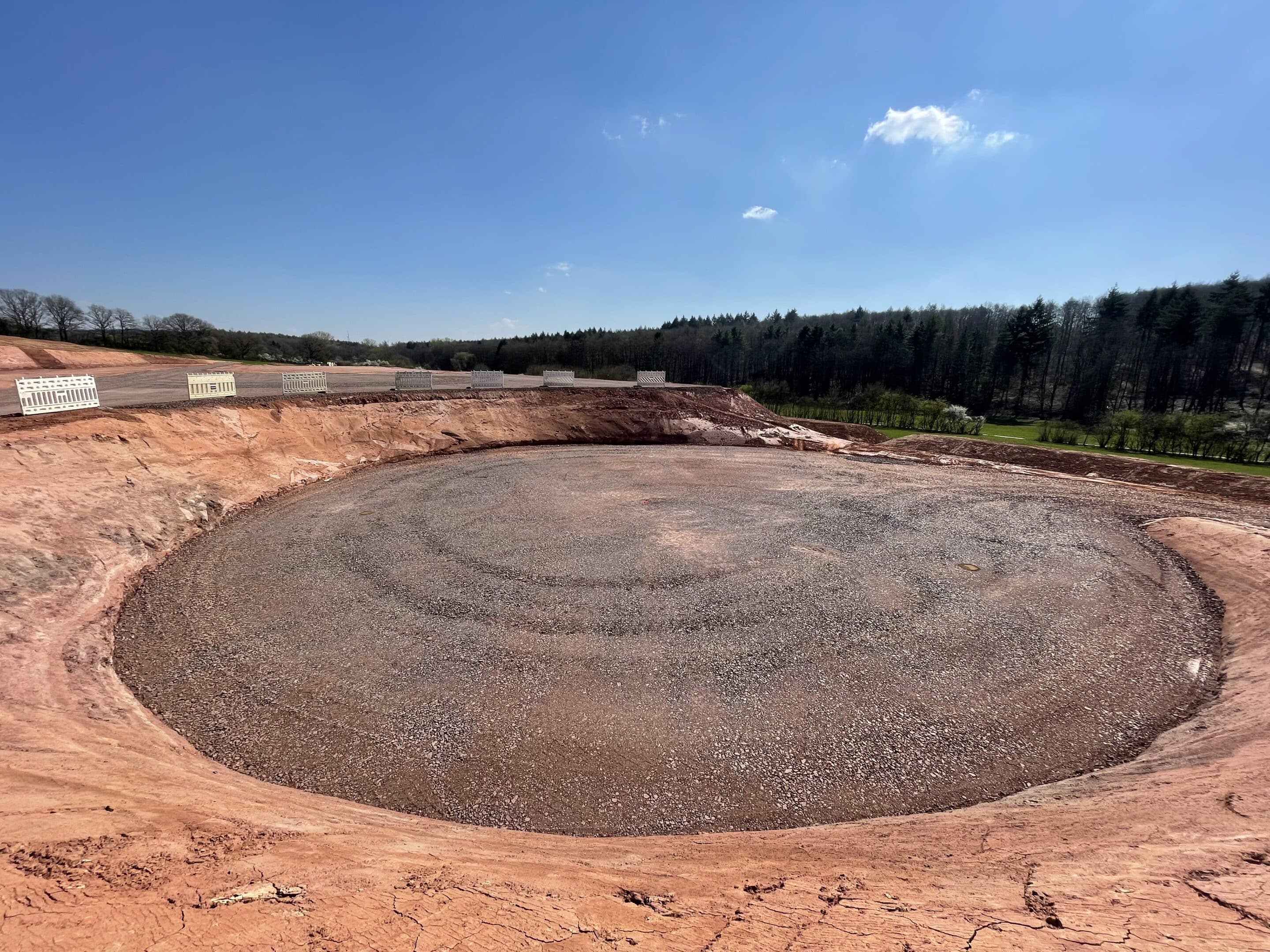 Fundament Windkraftanlage 3 in Saarwellingen